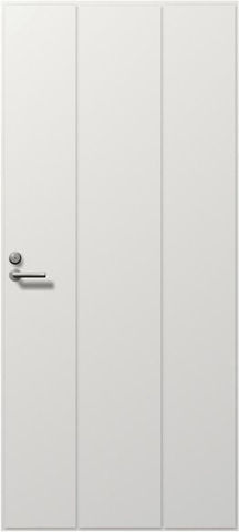 Eingangstür - UO 103 S - Skaala Windows And Doors - Holz / einflügelig / wärmeisoliert