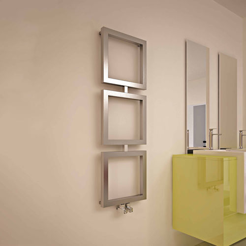 Heißwasser-Badheizkörper - RUMA - Carisa Designer Radiators - 0...500 w / modern / Edelstahl