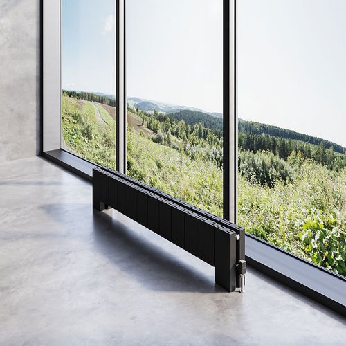 Heißwasser-Heizkörper - ELVINO DOUBLE - Carisa Designer Radiators - 0...500 w / modern / Aluminium
