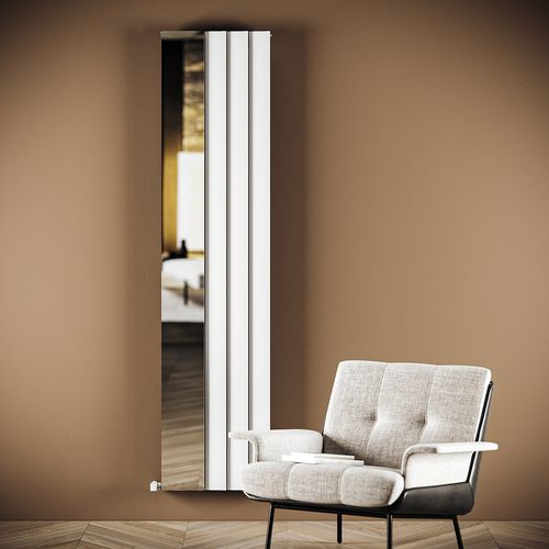 Heißwasser-Heizkörper - STEP MIRROR - Carisa Designer Radiators - 751 w...1000 w / 1001 w...1500 w / modern