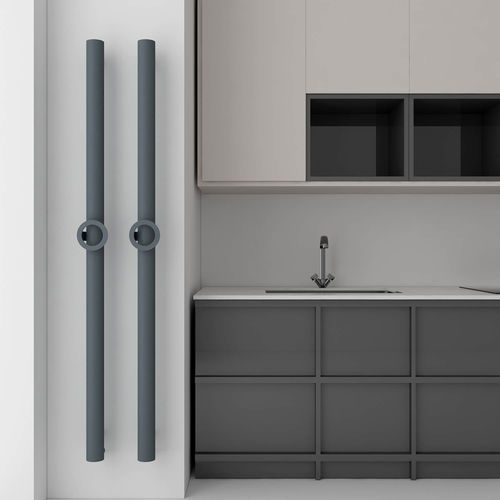 Elektrischer Badheizkörper - OTTO SINGLE - Carisa Designer Radiators - 0...500 w / modern / Aluminium