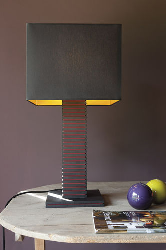 Tischlampe - JOINT - WILDSPIRIT - Stoff / modern / mit Kabel