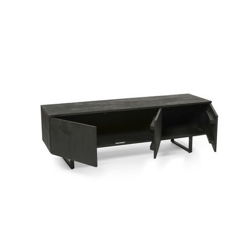 Modernes Sideboard - TH1394 - DEKOCANDLE - Holz / mit Schwingtür / mit Kufengestell