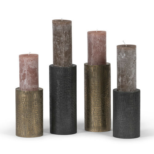 Graphit-Kerzenhalter - CRISS CROSS - DEKOCANDLE