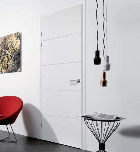 Tür für Innenbereich - AL series - Svedex - Holz / einflügelig / modern