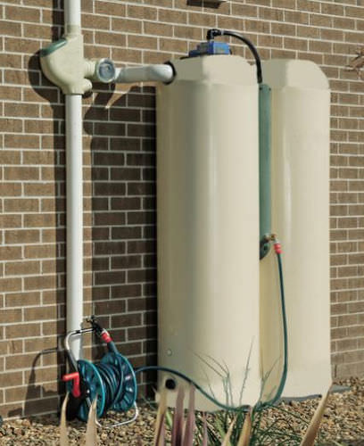 Regenwassernutzungsanlage für Wohnungen - SLIM-LINE - Tower Tank Systems