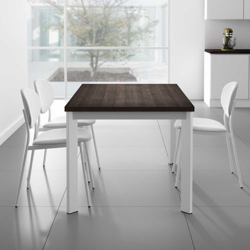 Moderner Tisch - POKER - Cancio - Hartglas / Laminat / Keramik
