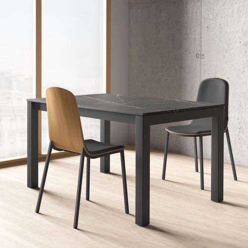 Moderner Tisch - TOKIO - Cancio - Hartglas / Laminat / Keramik
