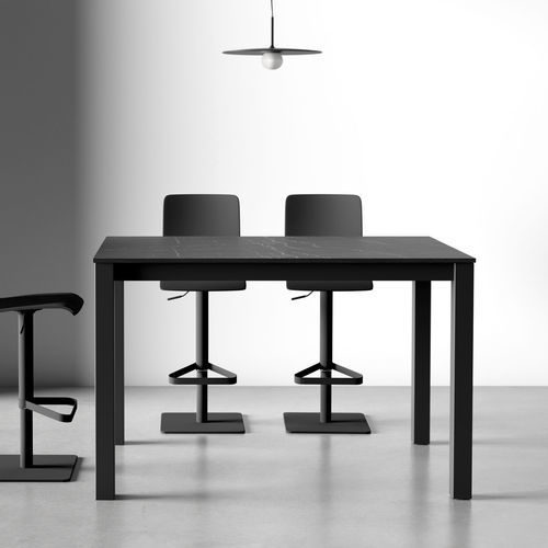 Moderner Stehtisch - TOKIO  - Cancio - Laminat / Glas / Keramik