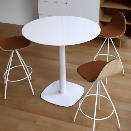 Moderner Stehtisch - CIRCUS  - Cancio - Laminat / Glas / Keramik