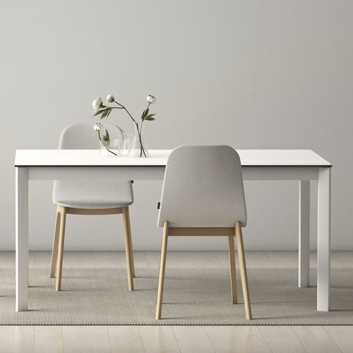 Moderner Tisch - MULTIPLUS  - Cancio - Glas / Laminat / Keramik