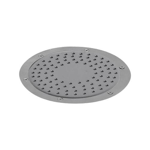 Edelstahl-Bodenablauf - C25100GMPF8V - Caggiati Maurizio srl - für Bad / Gitter / rund