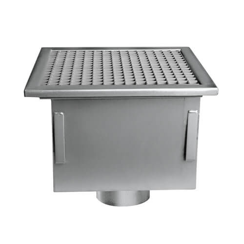 Siphongitter für Außenboden - C30125P - Caggiati Maurizio srl - Edelstahl