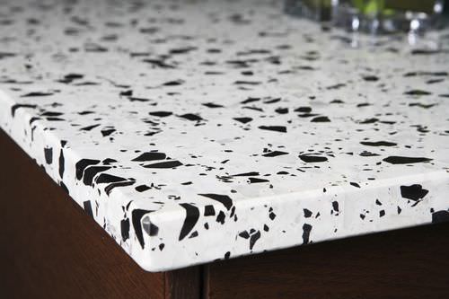 Steinarbeitsplatte - ECO-TERRE® : LOS CABOS - Coverings ETC - für Küche / recycelt