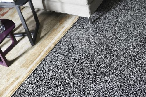 Terrazzo-Fliesen - ECO-TERRE® : BERGAMO BLACK - Coverings ETC - poliert / für den Innenraum / bodenstehend