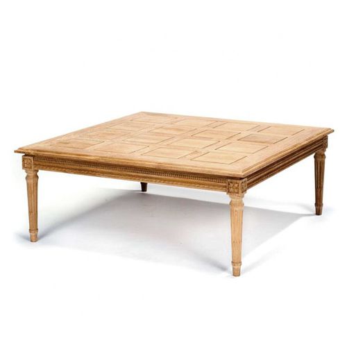 Couchtisch / Louis XVI - J LTL 16/100 - P - MASSANT - Holz / quadratisch / für Privatgebrauch