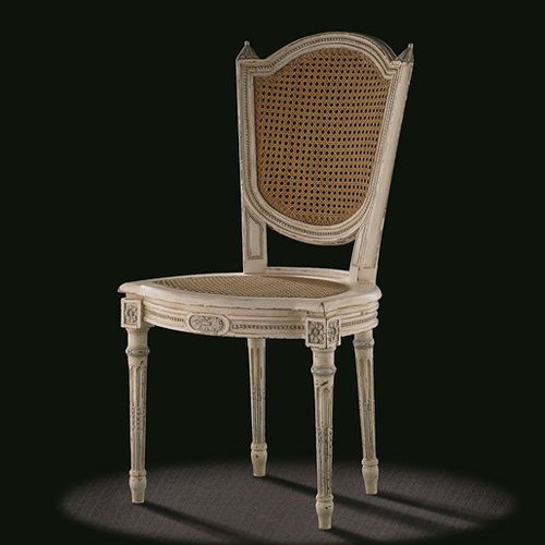 Stuhl / Louis XVI - L16 T A1 - MASSANT - für den Innenraum / Holz / für Privatgebrauch