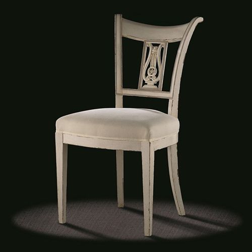 Directoire-Stil-Stuhl - D T 2 - MASSANT - für den Innenraum / Stoff / Gestell aus Holz