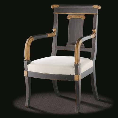 Empire-Stil-Sessel - E TF 8 - MASSANT - Stoff / Holz
