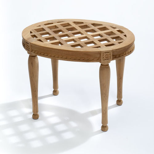 Fußschemel / Ludwig XVI. - J LTL 16 TB 2  - MASSANT - Holz / für Garten