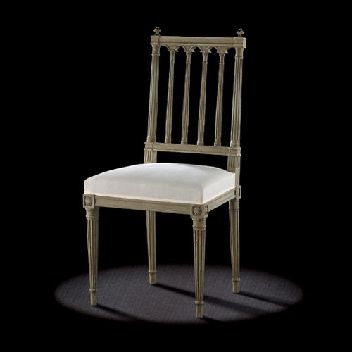 Stuhl / Louis XVI - L16 T 14 - MASSANT - für den Innenraum / Holz / Polster