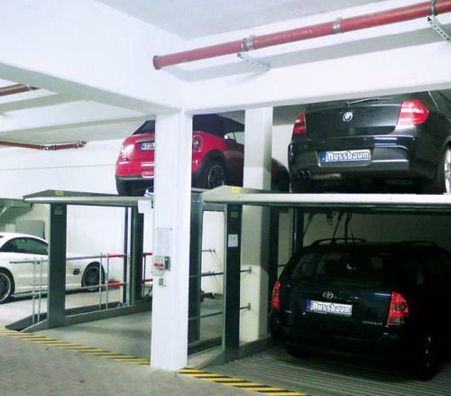 Mechanische Parkhebebühne - Liftparker N4602 - Nussbaum Parking - zweistufig