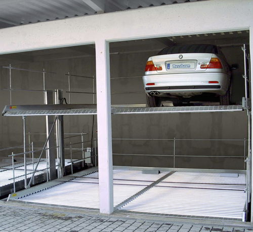 Mechanische Parkhebebühne - Liftparker N4402 - Nussbaum Parking - zweistufig