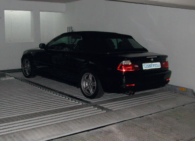 Schräge Parkhebebühne - Kipp-Parker N3502 - Nussbaum Parking - mechanisch / zweistufig