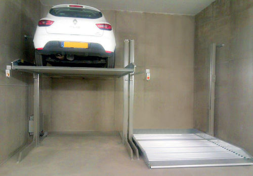 Mechanische Parkhebebühne - Storeparker N2102 - Nussbaum Parking - zweistufig