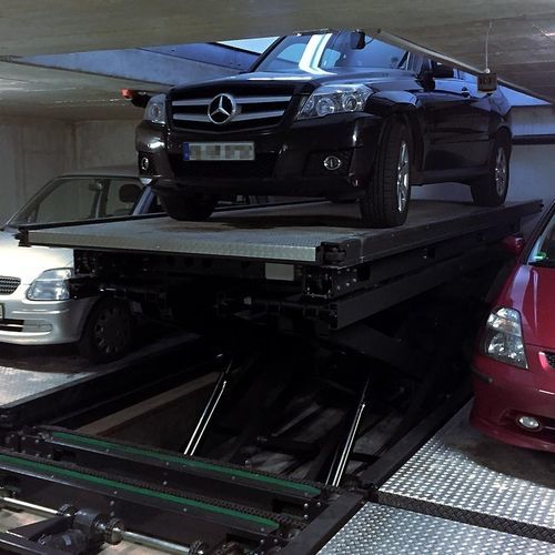 Parksystem mit Plattform - SQUAREPARKER - Nussbaum Parking
