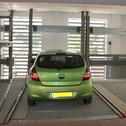 Mechanische Parkhebebühne - Liftparker N4802 - Nussbaum Parking - zweistufig