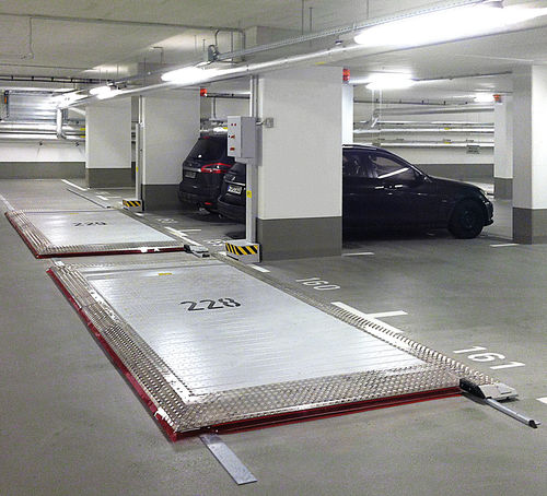 Gleitende Parkhebebühne - N6101 - Nussbaum Parking - mechanisch
