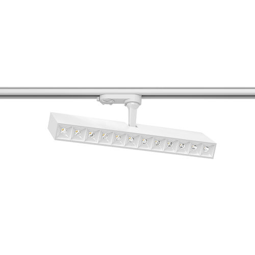 LED-Schienenleuchte - ALFA 32W - Beneito Faure Lighting - rechteckig / extrudiertes Aluminium / für Museen