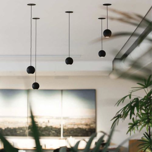 Hängelampe - BORA - Beneito Faure Lighting - Aluminium / modern / mit Kabel