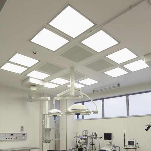 Deckeneinbauleuchte - CLEAN ROOM DO - Buck d.o.o.  - LED / fluoreszierend / quadratisch