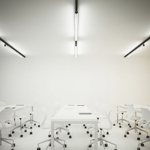 LED-Schienenleuchte - LUCIA /T - Buck d.o.o.  - fluoreszierend / linear / extrudiertes Aluminium