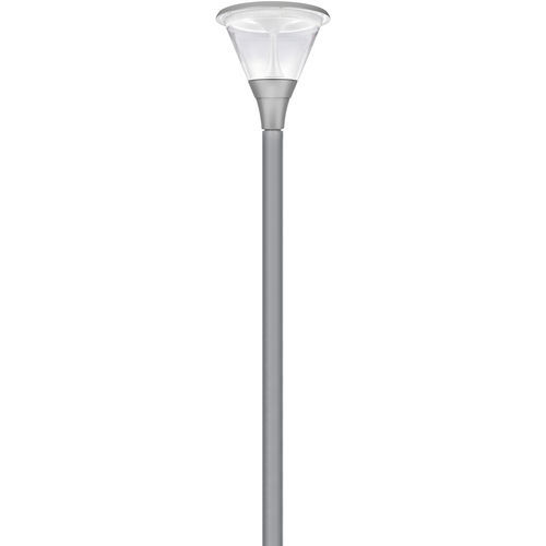 Straßenlaterne - SORA C PEDESTRIAN LIGHT - danlite - modern / Aluminiumguss / mit Diffusor aus Hartglas