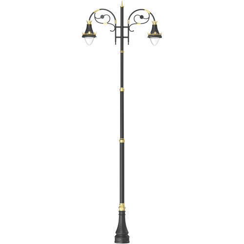 Straßenlaterne - CALEDONIA TRADITIONAL - danlite - Vintage / Aluminium / LED