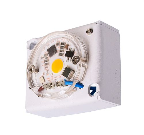 Moderne Wandleuchte - MINI CUBE BASE - Deko-Light Elektronik Vertriebs GmbH  - für den Innenraum / Metall / rechteckig