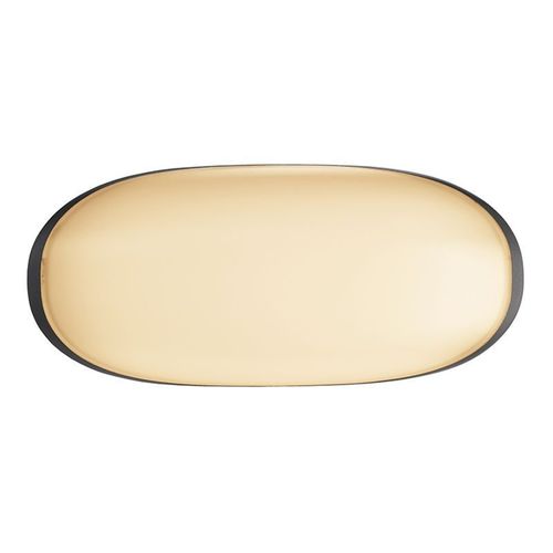 Wandleuchte / originelles Design - AVIOR - Deko-Light Elektronik Vertriebs GmbH  - für Außenbereich / Aluminiumguss / oval