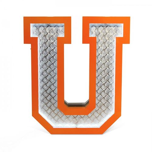 Stehleuchte - LETTER U - DelightFULL - Aluminium / Stahl / originelles Design