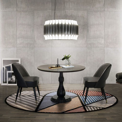 Moderner Kronleuchter - GALLIANO  - DelightFULL - Stahl / Nickel / Skulptur