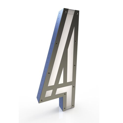 Stehleuchte - GRAPHIC: 4 - DelightFULL - Aluminium / Edelstahl / Acryl