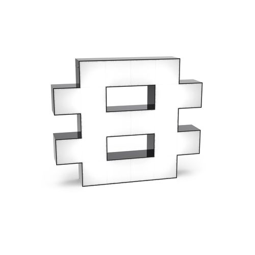 Stehleuchte - GRAPHIC: 8 - DelightFULL - Aluminium / Acryl / originelles Design