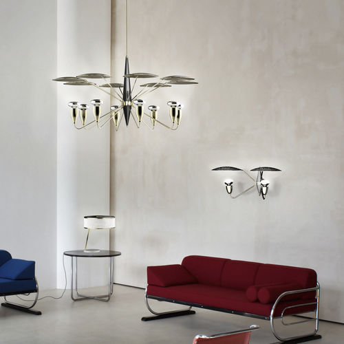 Moderner Kronleuchter - PEGGY  - DelightFULL - Messing / Stahl / Aluminium