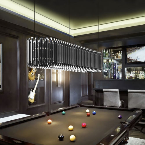 Hängelampe - MATHENY SNOOKER - DelightFULL - Messing / modern / mit Kabel