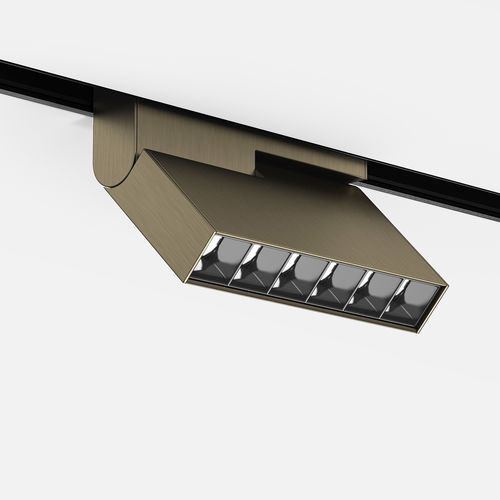 LED-Schienenleuchte - °knick small - Eden Design B.V.B.A  - rechteckig / Aluminium / für Einzelhandel