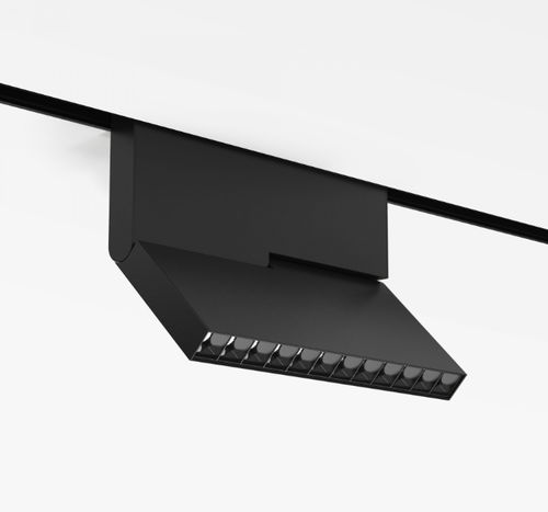 LED-Schienenleuchte - °knick medium - Eden Design B.V.B.A  - linear / Aluminium / Messing