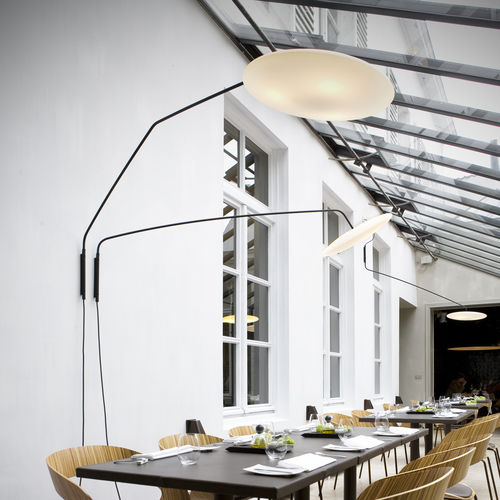 Moderne Wandleuchte - &deg;fool moon small - Eden Design B.V.B.A  - für den Innenraum / Stahl / Polyethylen