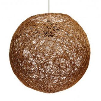 Hängelampe - RATTAN  - Gallis SA  - Rattan / modern / mit Kabel